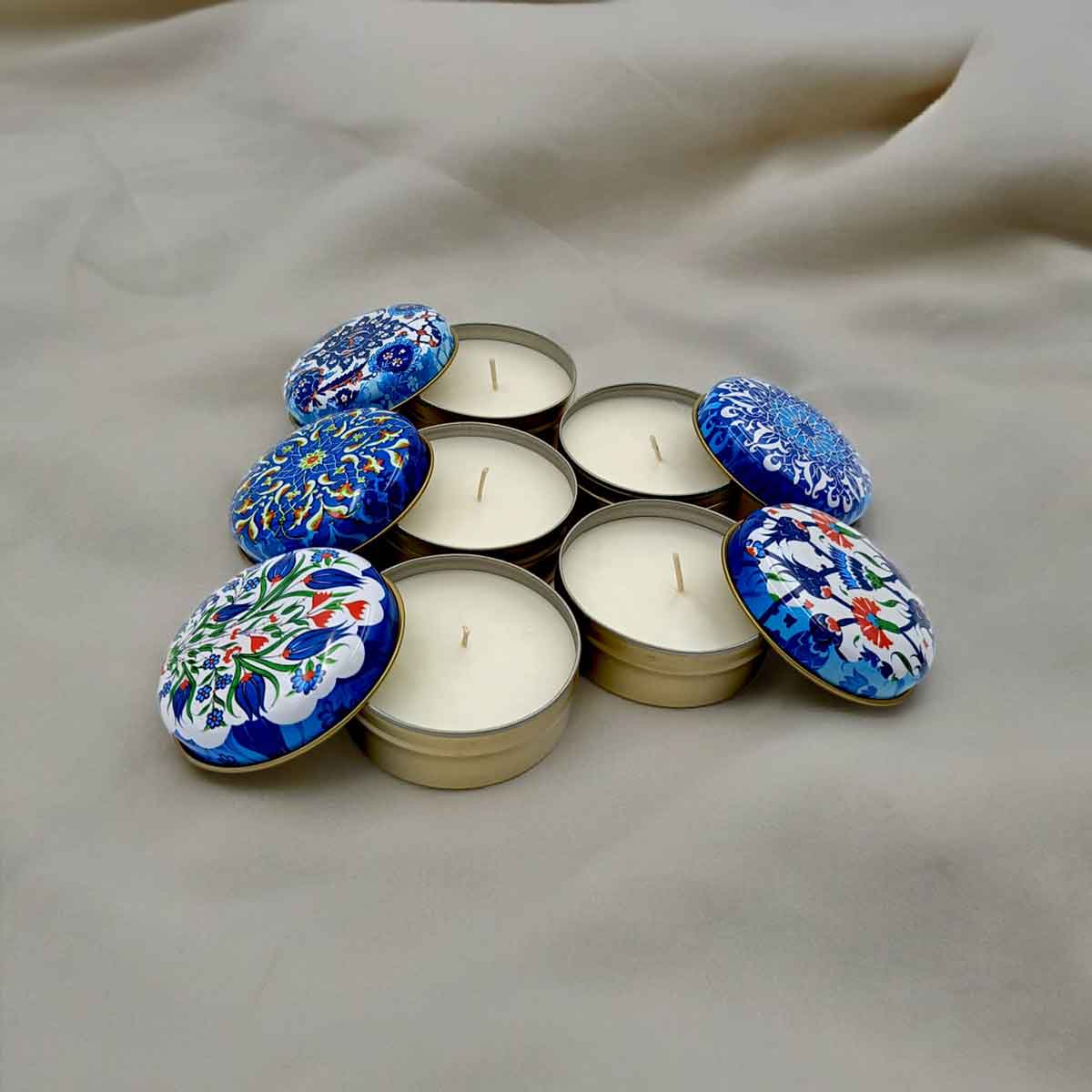 75X35MM Metal Mum Kutuları