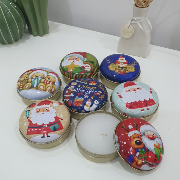 65X25 mm Metal Mum Kutuları