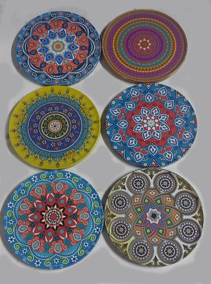 9 CM Metal Bardak Altlığı Coaster