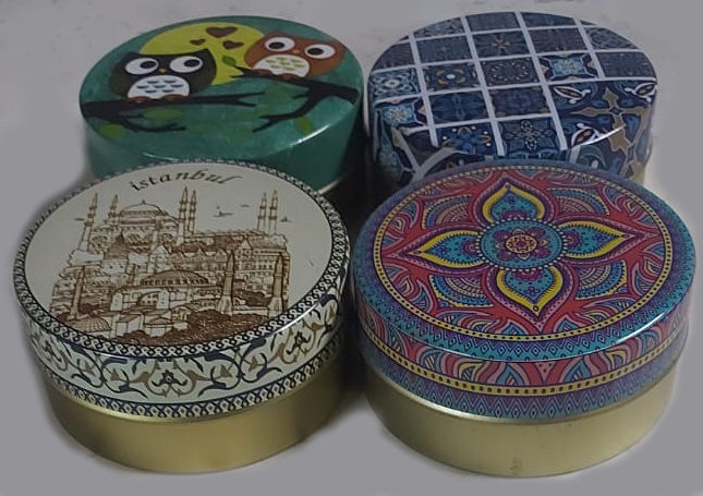 75X35 mm Metal Mum Kutusu