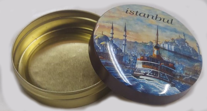 Minik Sabun Metal Kutu